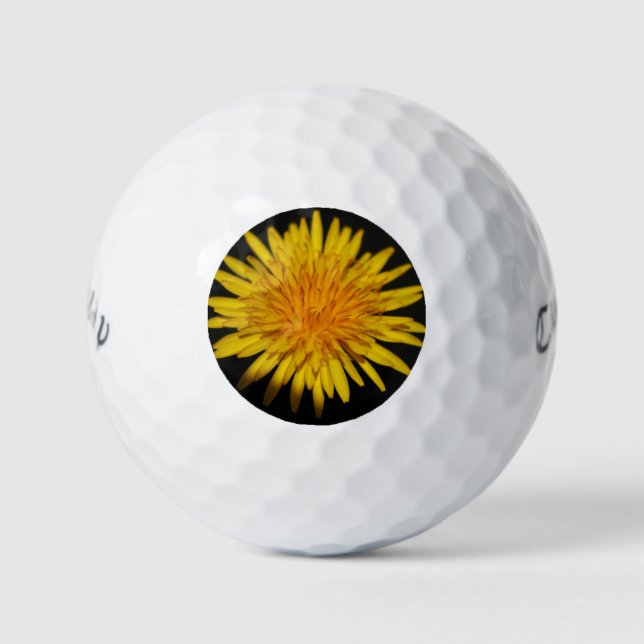 Dandelion Flower cwb gbcnm Golf Balls (Front)
