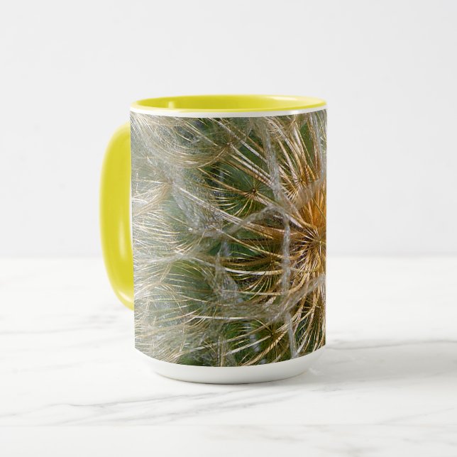 Dandelion Flower Mug (Front Left)