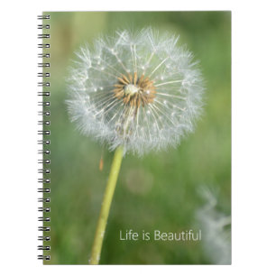 Dandelion Flower (my photography) Notebook
