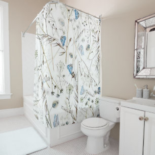 “Dandelion Flower”  Shower Curtain