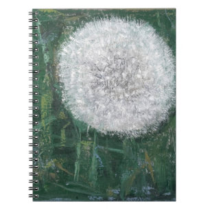 Dandelion Head 2008 Spiral Notebook