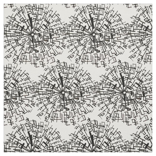 Dandelion Head Fabric (Swatch)