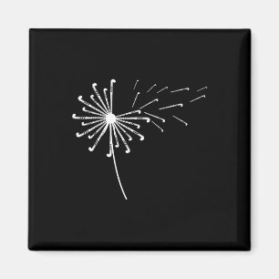 Dandelion Hockey Stick Shirt For Field Hockey Play Magnet