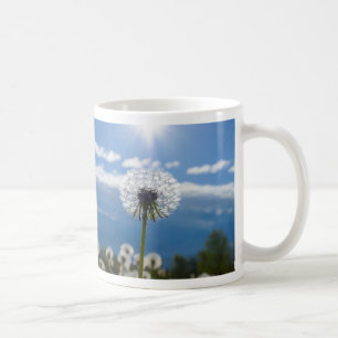 Dandelion In The Light Coffee Mug