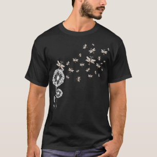 Dandelion Insect Dragonfly T-Shirt