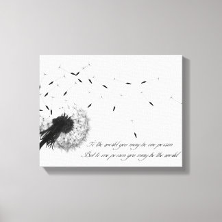 Dandelion Inspiration Canvas Print