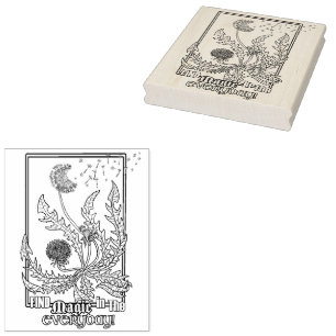 Dandelion Magic in Everyday! Rubber Stamp