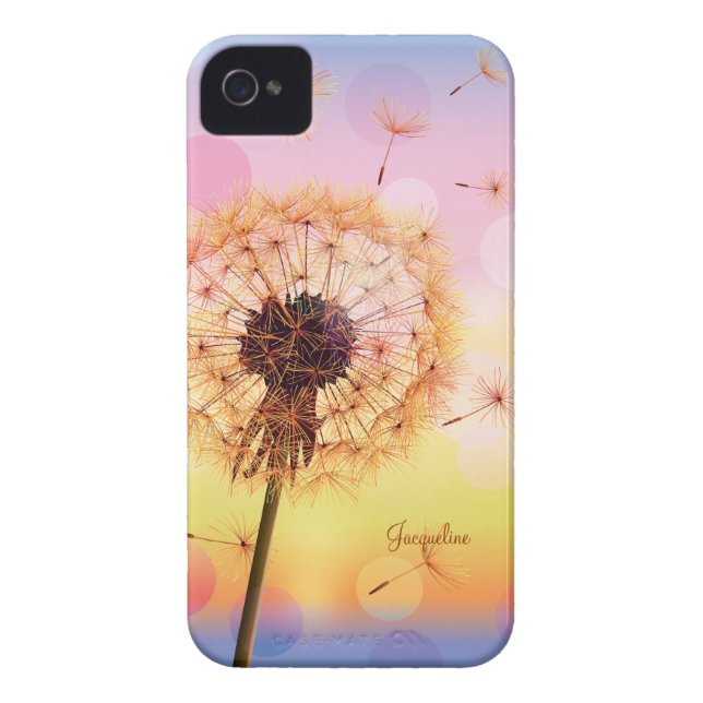Dandelion Make A Wish Spring Case-Mate iPhone Case (Back)