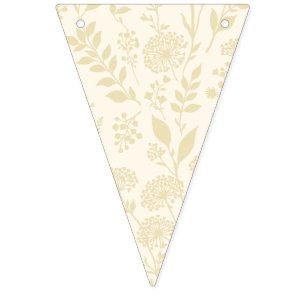 Dandelion Meadow Golden Wheat - Neutral Bunting