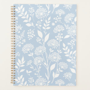 Dandelion Meadow Neutral - Dusty Blue Planner