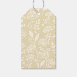 Dandelion Meadow Neutral - Golden Wheat Gift Tags