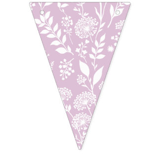 Dandelion Meadow Neutral - Warm Lilac Bunting