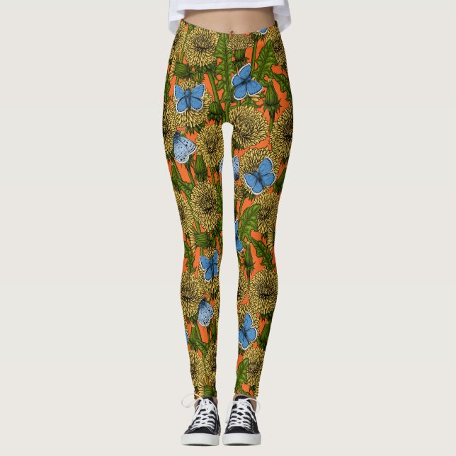 Dandelion medow leggings (Front)