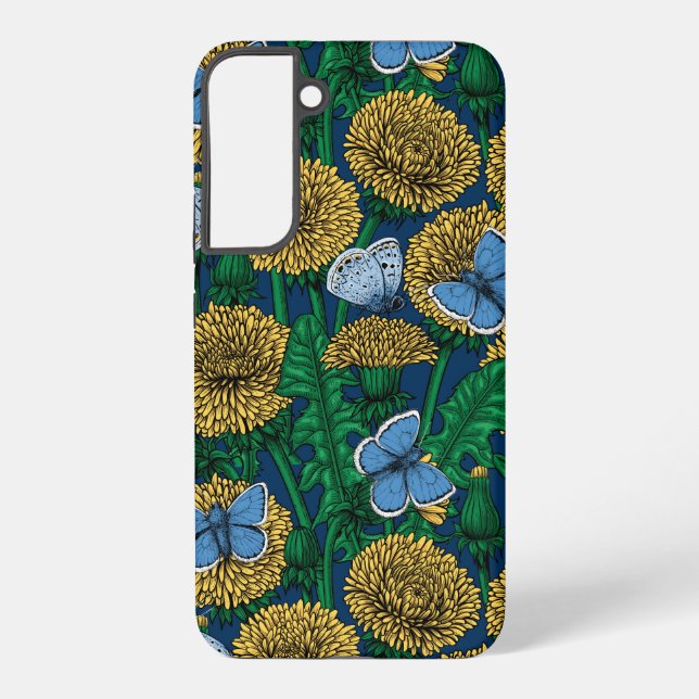 Dandelion medow samsung galaxy s22+ case (Back)