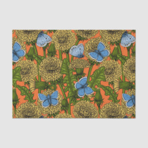 Dandelion medow tissue paper