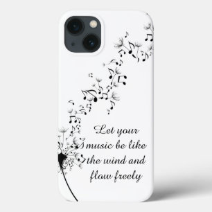Dandelion Music Symbols iPhone 13 Case
