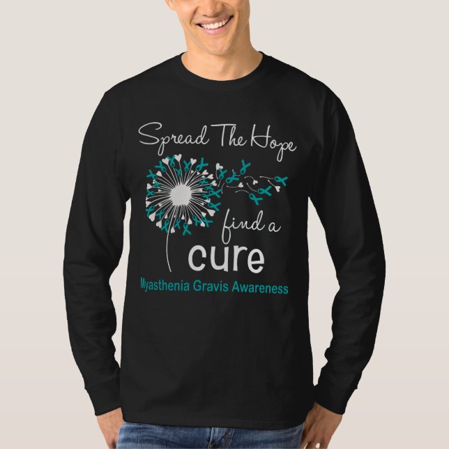 Dandelion Myasthenia Gravis Awareness T-Shirt (Front)