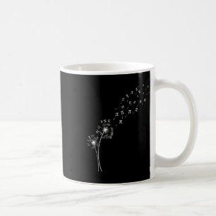 Dandelion Pi Day Flower Floral Tree Math Mathemati Coffee Mug