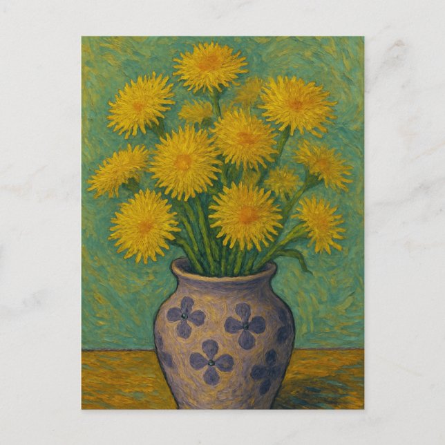 Dandelion Postcard (Front)