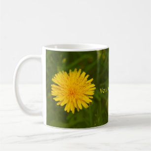 Dandelion Postcard Coffee Mug
