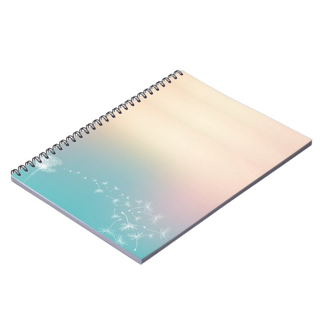 Dandelion Puff notebook (Left Side)