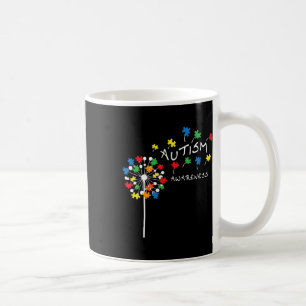 Dandelion Puzzle Piece Cool Autism Awareness Gift Coffee Mug