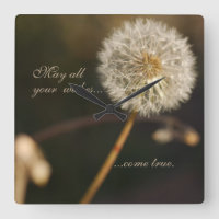 Dandelion Seed Head in Brown Tones