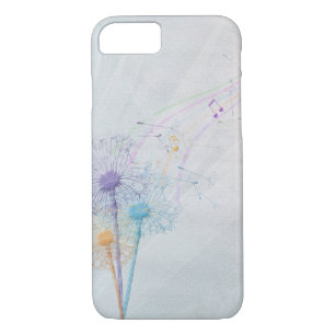 Dandelion seeds and music Case-Mate iPhone case
