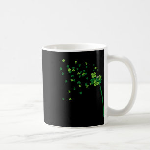 Dandelion Shamrock Clover Leaf St. Patrick Irish R Coffee Mug