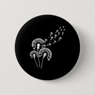 Dandelion Shuttle Shirt For Badminton Player _ Bad 6 Cm Round Badge