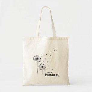 Dandelion Spread Kindness Simple Tote Bag