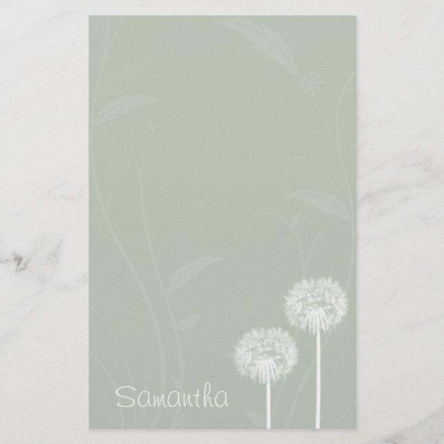 Dandelion Stationery (Front)