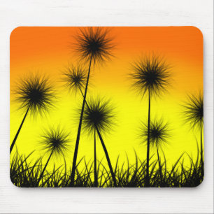 Dandelion Sunrise Mouse Pad