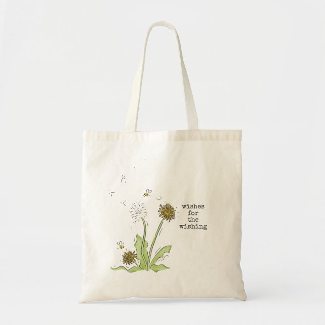 Dandelion tote bag (Front)