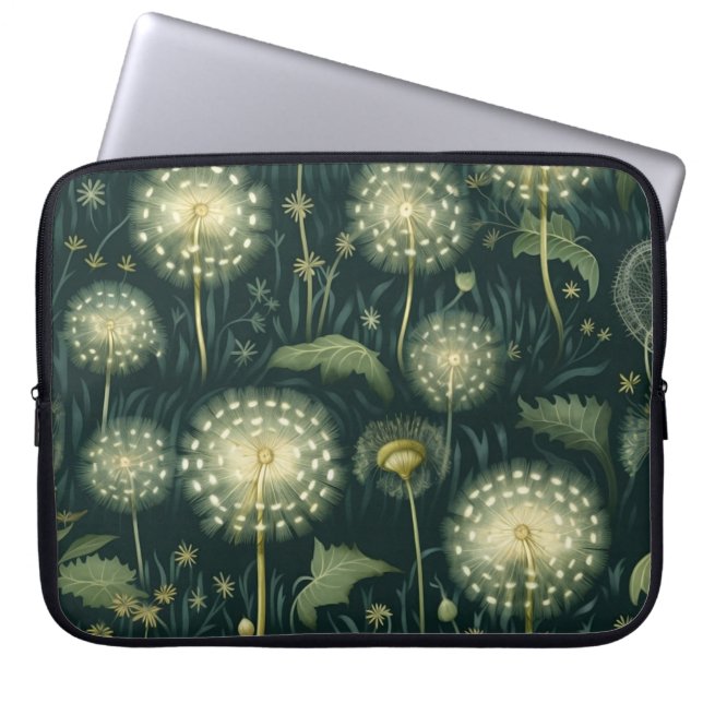 Dandelion Whispers Laptop Sleeve (Front)