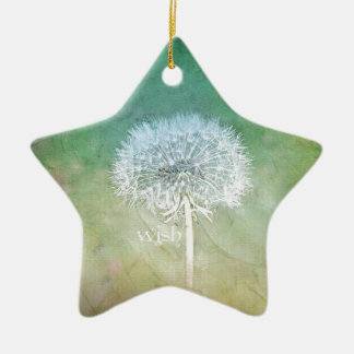 Dandelion Wish Dreamy Design Ceramic Tree Decoration