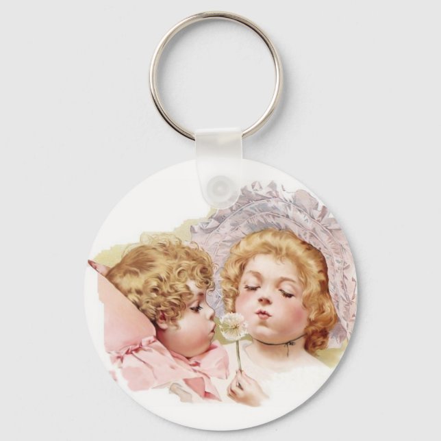 Dandelion Wish Key Ring (Front)