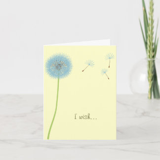 Dandelion Wish - Motivational Card