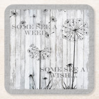 Dandelion Wishes Dreamy Grey Quote