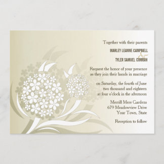 Dandelion Wishes Floral Invitation