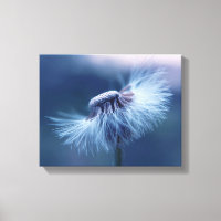 Dandelion Wrapped Canvas Art