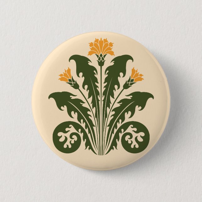 Dandelions 6 Cm Round Badge (Front)