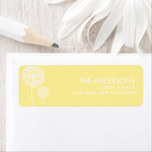 Dandelions Address Labels