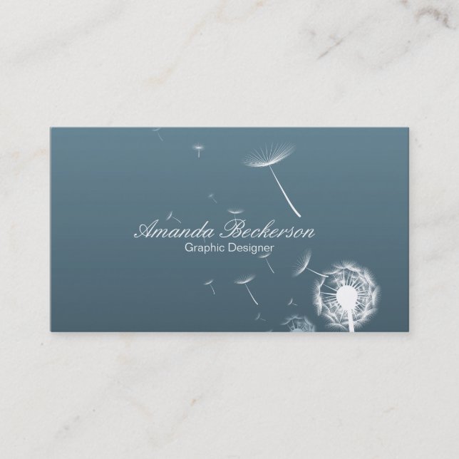 Dandelions Business Card (Front)