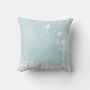 Dandelions, Butterflies & Blue Skies Cushion