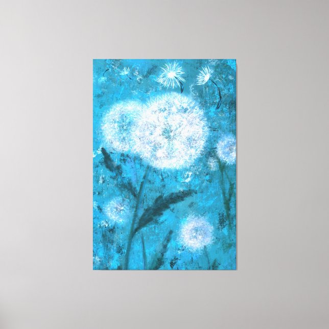 Dandelions Canvas Print (Front)