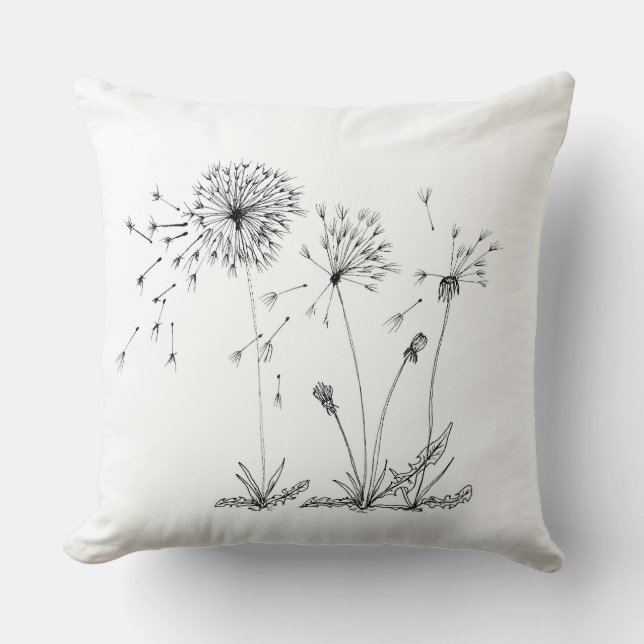 Dandelions Cushion (Front)