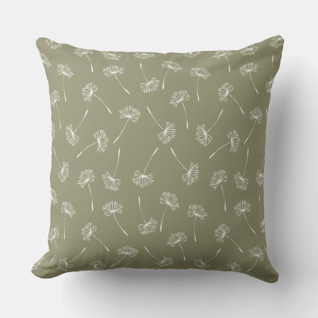 Dandelions in the Field Cushion (Front)