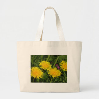 Dandelions Large Tote Bag
