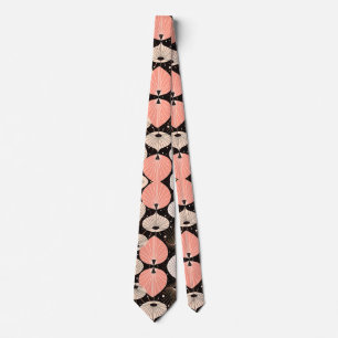Dandelions -Mid-century- Retro Modern Design Tie